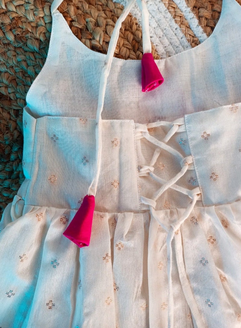 Grace Traditional Kids frock - Image 3